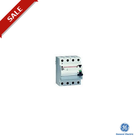 FP480/030 604158 GENERAL ELECTRIC Interruptor diferencial 4P 80A 30mA clase AC