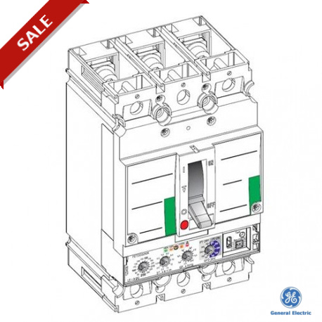 FEH47DD025JF 437430 GENERAL ELECTRIC FEH 160 Disjoncteur Icu 80 kA / 415VAC 690VAC Ue 4P 25A PremEon GF