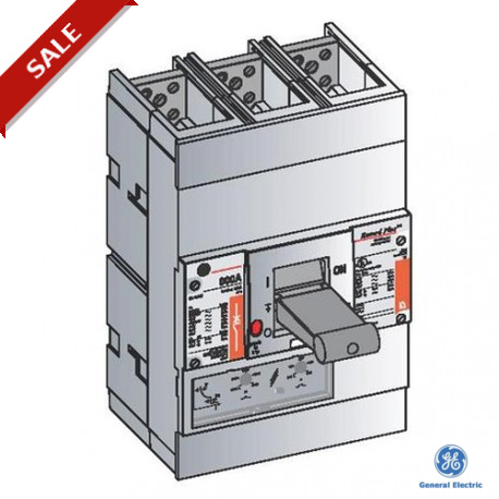 FKL36NT100SF 435555 GENERAL ELECTRIC FKL 1250 Breaker Icu 100 kA/415VAC Ue 690VAC 3P 3trips 1000A LTM