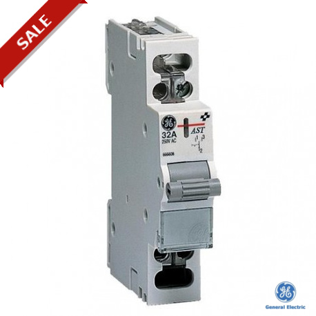 ASTSZ321 666608 GENERAL ELECTRIC interruptor ASTER com zero de posiion 32A 1CO 240Vac