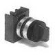 P9MSLD0R 184591 GENERAL ELECTRIC Pulsadores P9. Selector 2 posiciones luminoso metalico cromado mate. Rojo