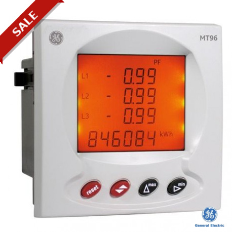 MT961HARCOM 665193 GENERAL ELECTRIC 96x96 Net Analyzer, Универсальное напряжение, Modbus и Вред