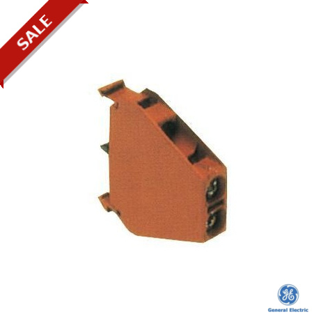 P9B20VN 187009 GENERAL ELECTRIC Contact Block, NO + NO, Standard Screw, Normal