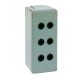 080SP2M 170832 GENERAL ELECTRIC Push-Button Stations, Cover With Holes With Conduit Entry, No. Of Holes: 2M