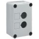 P9EPE06 189005 GENERAL ELECTRIC Push-Button Stations, Empty Versions (Cover With Holes), Knockouts Conduit E..