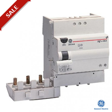 DOCA363/030 607590 GENERAL ELECTRIC DIFF-O-CLICK dispositivi differenziali serie A 3P 4M 63A 30mA