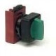 P9SSMU1N 186230 GENERAL ELECTRIC Selector switches with knob, 3 positions, From left, U, Square plastic, Bla..