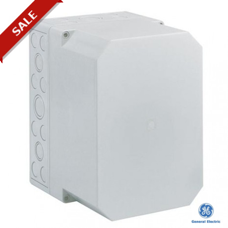 861606 GENERAL ELECTRIC MultiBox MB 87 361x254x111 гладкая PC RAL 7035