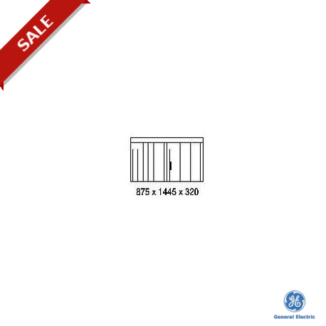 843153 GENERAL ELECTRIC EH3/AP 3 kit-form cabinet with anti fly posting surface 875x1445x320