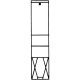 842075 GENERAL ELECTRIC EH2-ND standard column cabinet 1896x433x240