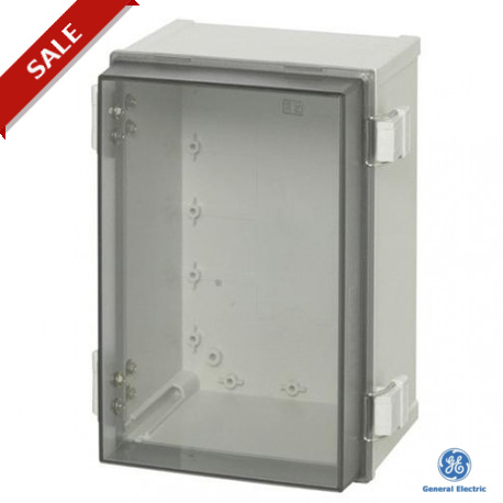  834022 GENERAL ELECTRIC MultiCab MC54 500x400x200, Polycarbonate, transparent cover, Latch locking on long ..