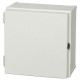 834004 GENERAL ELECTRIC MultiCab MC33 300x300x180, Polycarbonate, grey cover, Double-bit locking on long si..