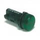 P9XUVDRN 185842 GENERAL ELECTRIC Pulsadores P9. VERDE Piloto monobloque C/RES. para I. Aro Plastico Negro