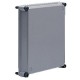856033 GENERAL ELECTRIC APO 12 polyester cover 600x600x45 opaque grey cover with fixing screws
