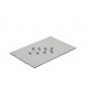853070 GENERAL ELECTRIC VMS 380x260 metal mounting plate