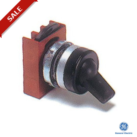 P9MCC 184697 GENERAL ELECTRIC Toggle Switches, Round Metal, 3 Pos, Transientient To Zero From One Pos., Panel