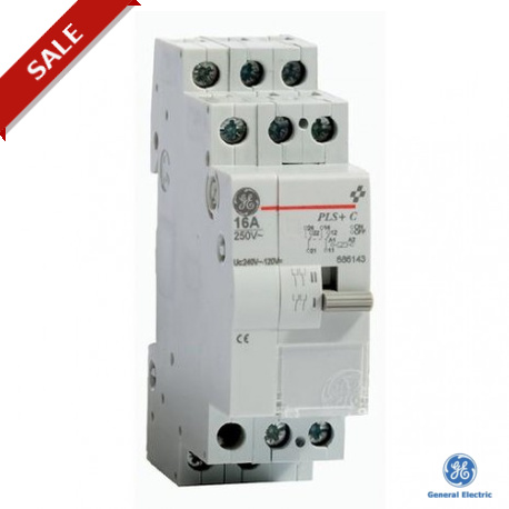 PLS+C 162024A 686140 GENERAL ELECTRIC PULSAR-S+ télérupteur avec commande centralisée 16A 2CO 24V~/12V