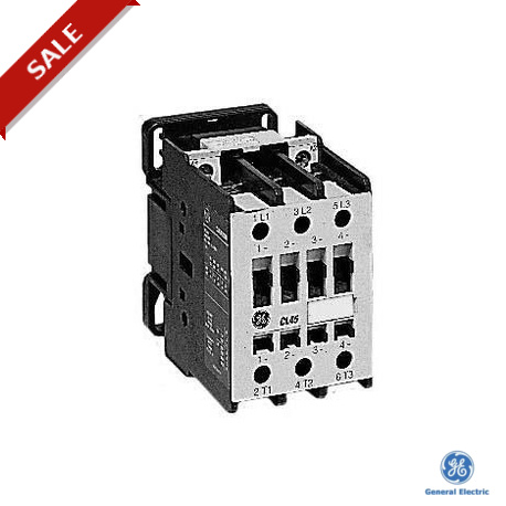 CL45A300M6 110757 GENERAL ELECTRIC Double pince terminale 3P, AC3 18.5kW 380-400V, 230V / 50-60Hz AC Bifreq...