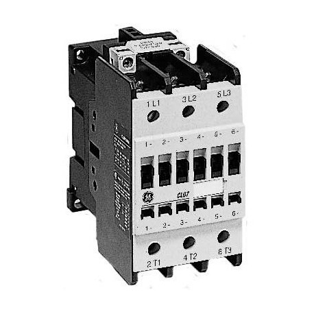 CL07A300M6 109609 GENERAL ELECTRIC Contactor CL. 3P, 65A AC-3, Mando CA: 230V 50-60Hz