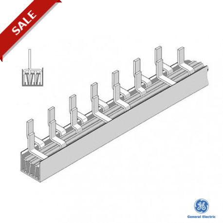 624796 GENERAL ELECTRIC VBS insulated pin type busbar for Unibis 10mm² 2P supply 18x2P