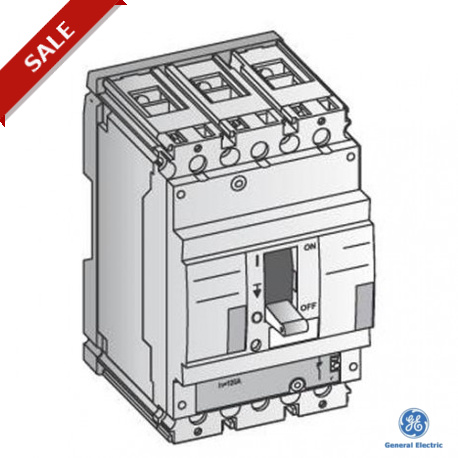 FDY306D063ED 430150 GENERAL ELECTRIC FDY 160 Disconnector Icw 1,2kA Ue 690VAC 3P 63A Non automatic