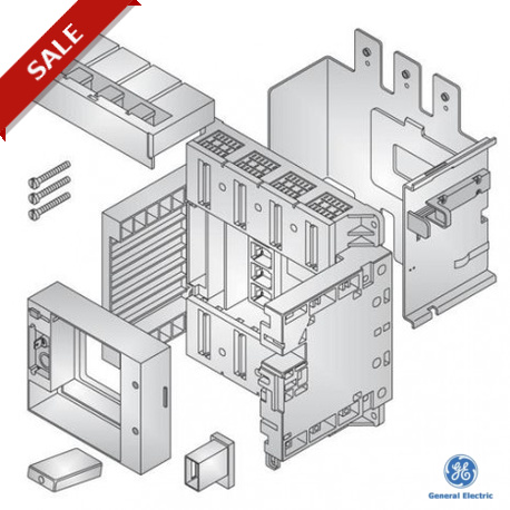 FNWS4WT 433442 GENERAL ELECTRIC FK1250 / 1600-estraibile tipo Converti insieme fisso di fronte estraibili 4p..