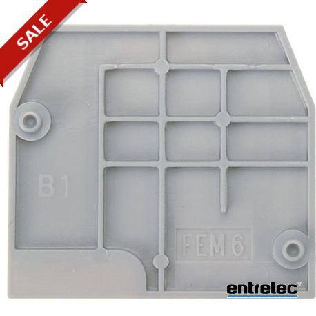 FEM 62 1SNA103612R2500 ENTRELEC FEM62 End Sezioni Arancione