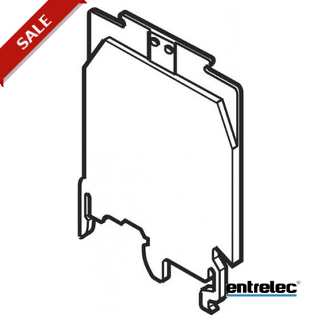1SNA114777R2400 ENTRELEC FEM6C End Sezioni Grigio