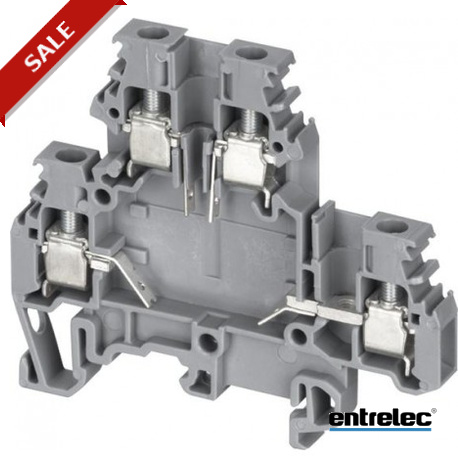 1SNA115185R0500 ENTRELEC M4 / 6.DE vite Morsettiere serraggio titolare dei componenti Grigio
