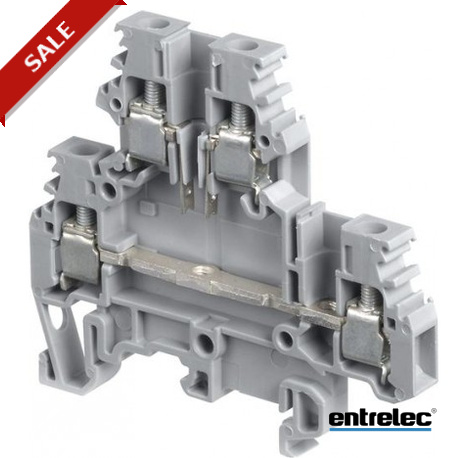 1SNA115326R1100 ENTRELEC M4 / 6.DE2 vite Morsettiere serraggio titolare dei componenti Grigio