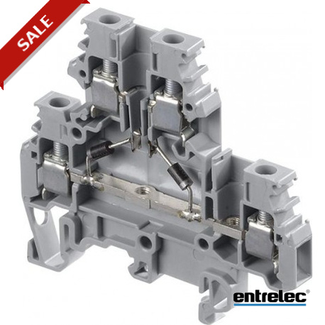 1SNA115327R1200 ENTRELEC Borna portacomponentes M4/6.DE2.D
