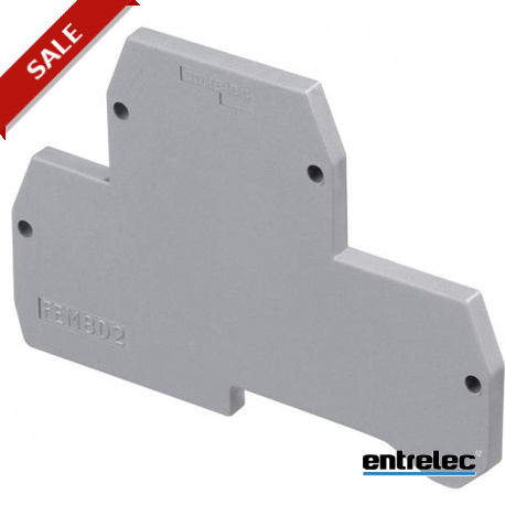 1SNA116657R2600 ENTRELEC FEM8D2 End Sezioni Grigio