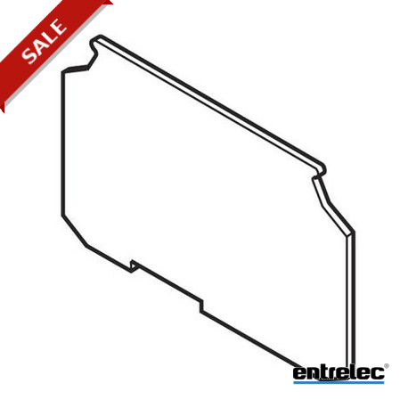 FEET 60 1SNA117755R2100 ENTRELEC Placa cierre FEET 60