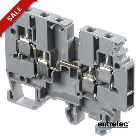 1SNA125479R2500 ENTRELEC Borna de paso M4/6.4A.N, azul