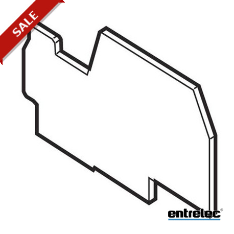 FEDAD4 1SNA199353R0100 ENTRELEC Placa de cierre FEDAD4 Nar