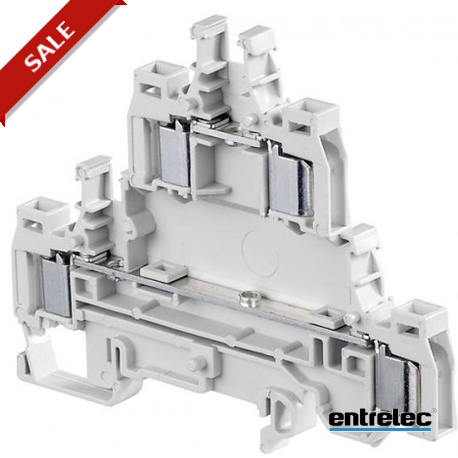 1SNA199480R2600 ENTRELEC D1.5 / 6.D2.ADO IDC Morsettiere Doppia ponte con circuiti di 2 passanti ADO ADO Gri..