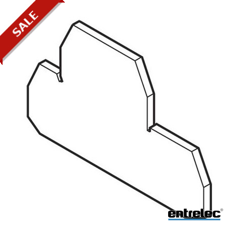 1SNA215309R1500 ENTRELEC FED2AD3 End Sezioni Grigio