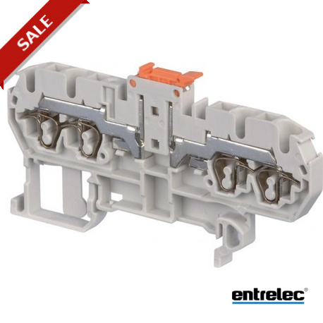 D2.5/5.SNB.4L 1SNA290141R0400 ENTRELEC Borna seccionable D2.5/5.SN4L