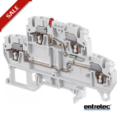 D2.5/5.DL.L 1SNA290166R0500 ENTRELEC Borna componentes D2.5/5.DL-L
