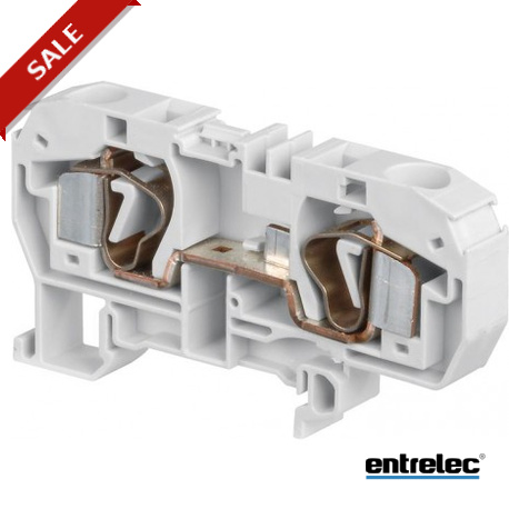 D10/10.1.2L 1SNA290301R1500 ENTRELEC D10 / 10.1.2L molla Morsettiere passante con 2 connessioni Grigio