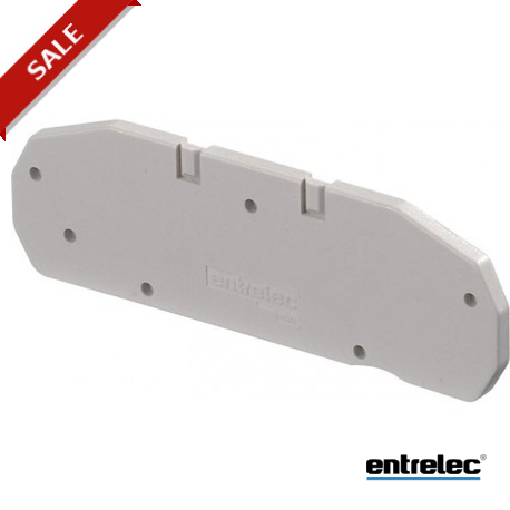 FED8 2L 1SNA291161R2500 ENTRELEC FED8.2L End Sezioni Grigio