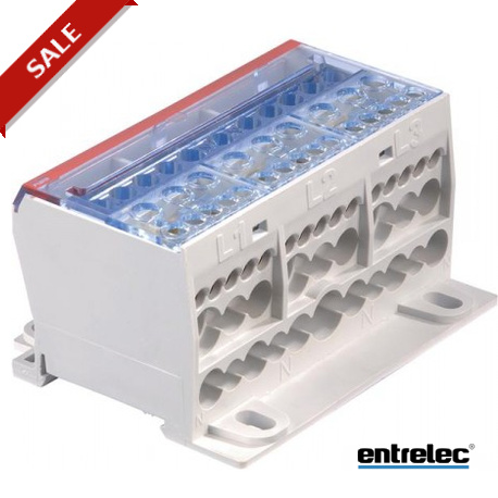 1SNA356211R0700 ENTRELEC Bloque repartidor tripolar BRTC125A