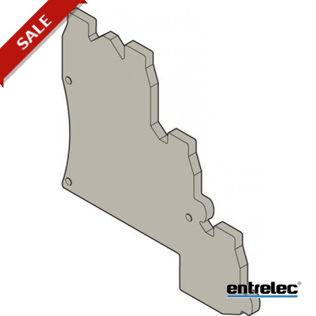 1SNA399678R2700 ENTRELEC FED5.C3.ADO End Abschnitte Grau
