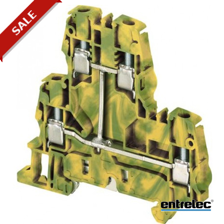 1SNK506250R0000 ENTRELEC Borna de tierra doble piso ZS6-D1-PE