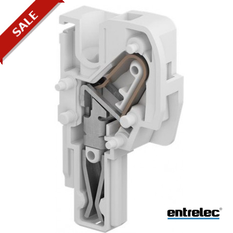 1SNK806712R0000 ENTRELEC CDK4 Female Plug 1 pole Grigio