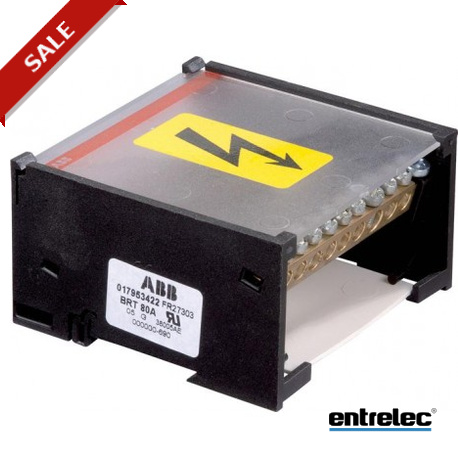 1SNA179534R2200 ENTRELEC Bloque repartidor tetrapolar BRT80A
