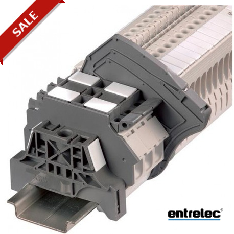 BAM2 1SNA206351R1600 ENTRELEC Tope de retencion BAM2 gris