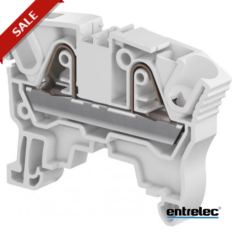 1SNK708010R0000 ENTRELEC ZK6 PI-Spring clamp Morsettiere passanti Grigio