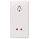 2CLA210430A1101 2104.3 BA NIESSEN Pulsador timbre c/visor