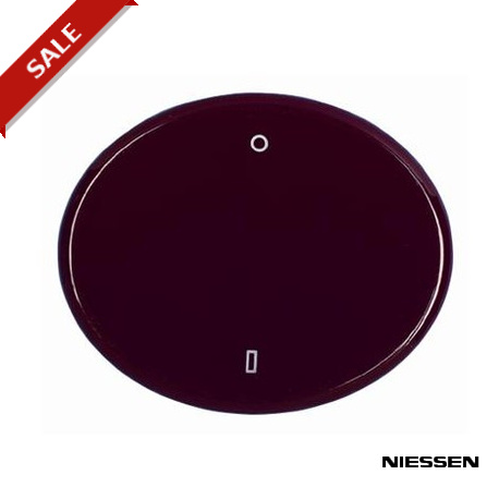 5504.4 CV NIESSEN 5.504,4 CV Coperchio pulsante w / luce SYM e indic spingere.